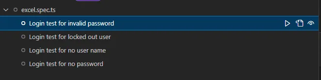 Playwright ui mode test discovery